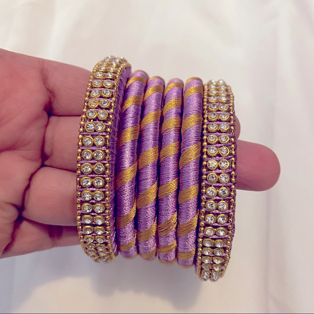 Silk Bangles - Picture 2 of 2